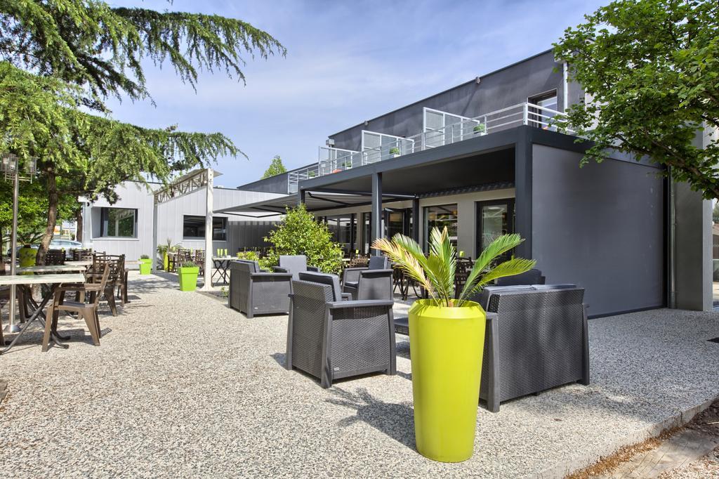 Logis Hotel Restaurant & Spa Au Comte D'Ornon Gradignan Exterior foto